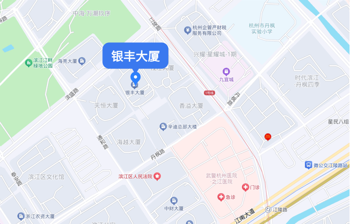 杭州总部地图